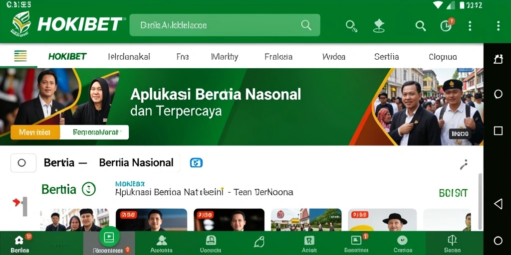 Tampilan antarmuka HOKIBET yang modern dan mudah digunakan.