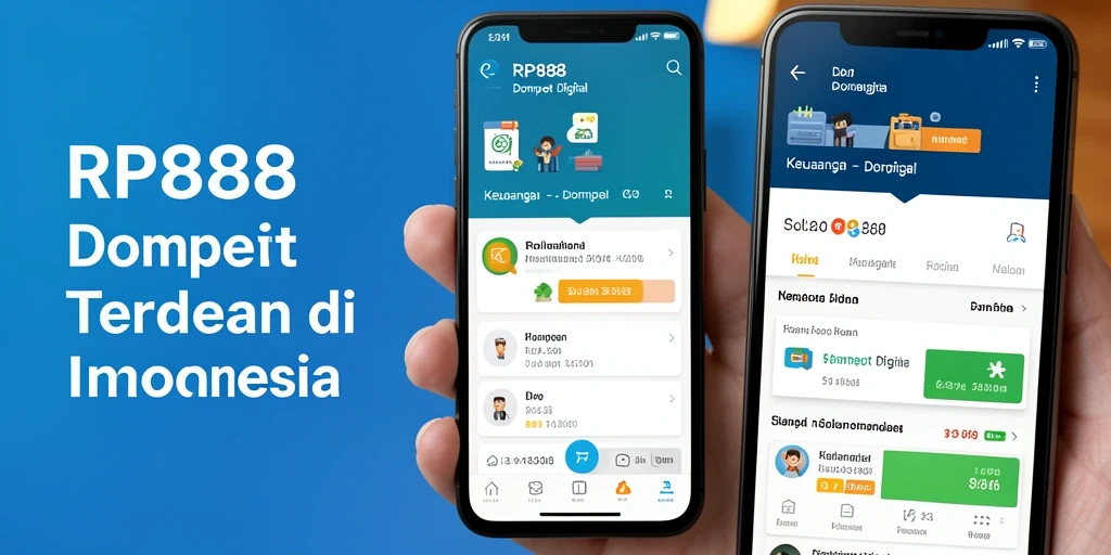 Tampilan antarmuka RP888 yang user-friendly dan menarik.