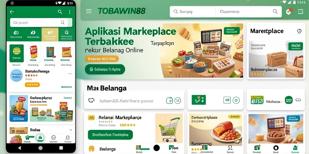 Tampilan antarmuka TOBAWIN88 yang modern dan user-friendly.