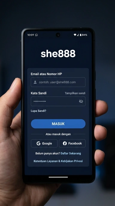 Panduan Masuk Akun she888 untuk Pengguna Android